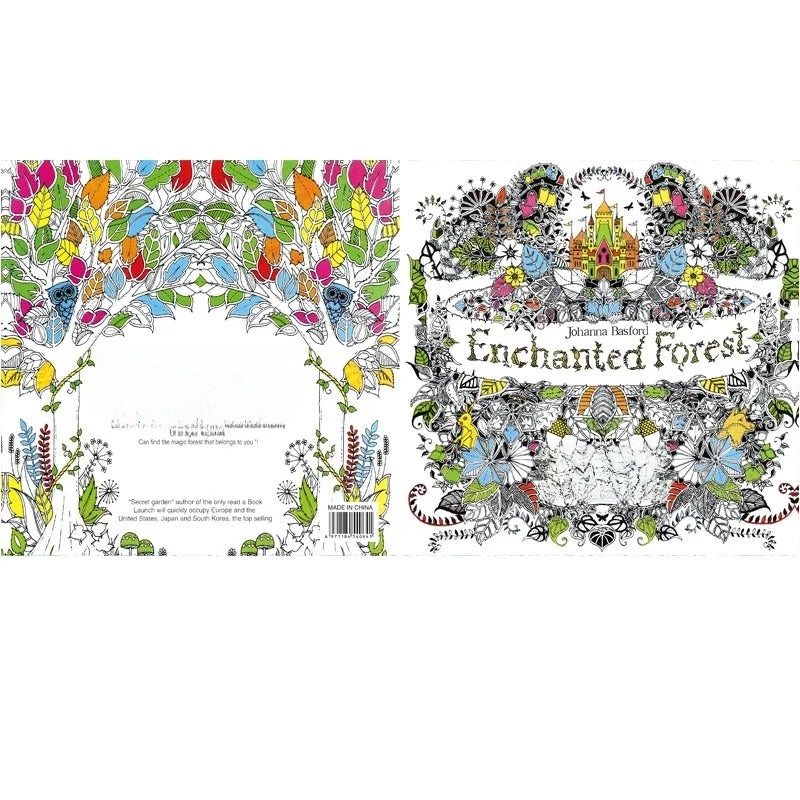 Enchanted Forest Colouring Book