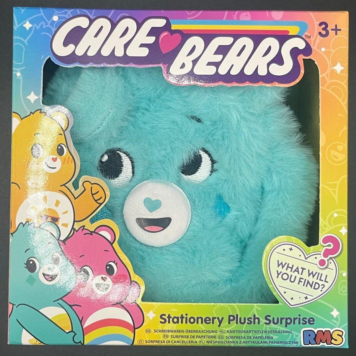 Care Bears Bundle (2 Items) - Plush & Stationery Purse Set