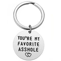 Favorite A****e Keychain