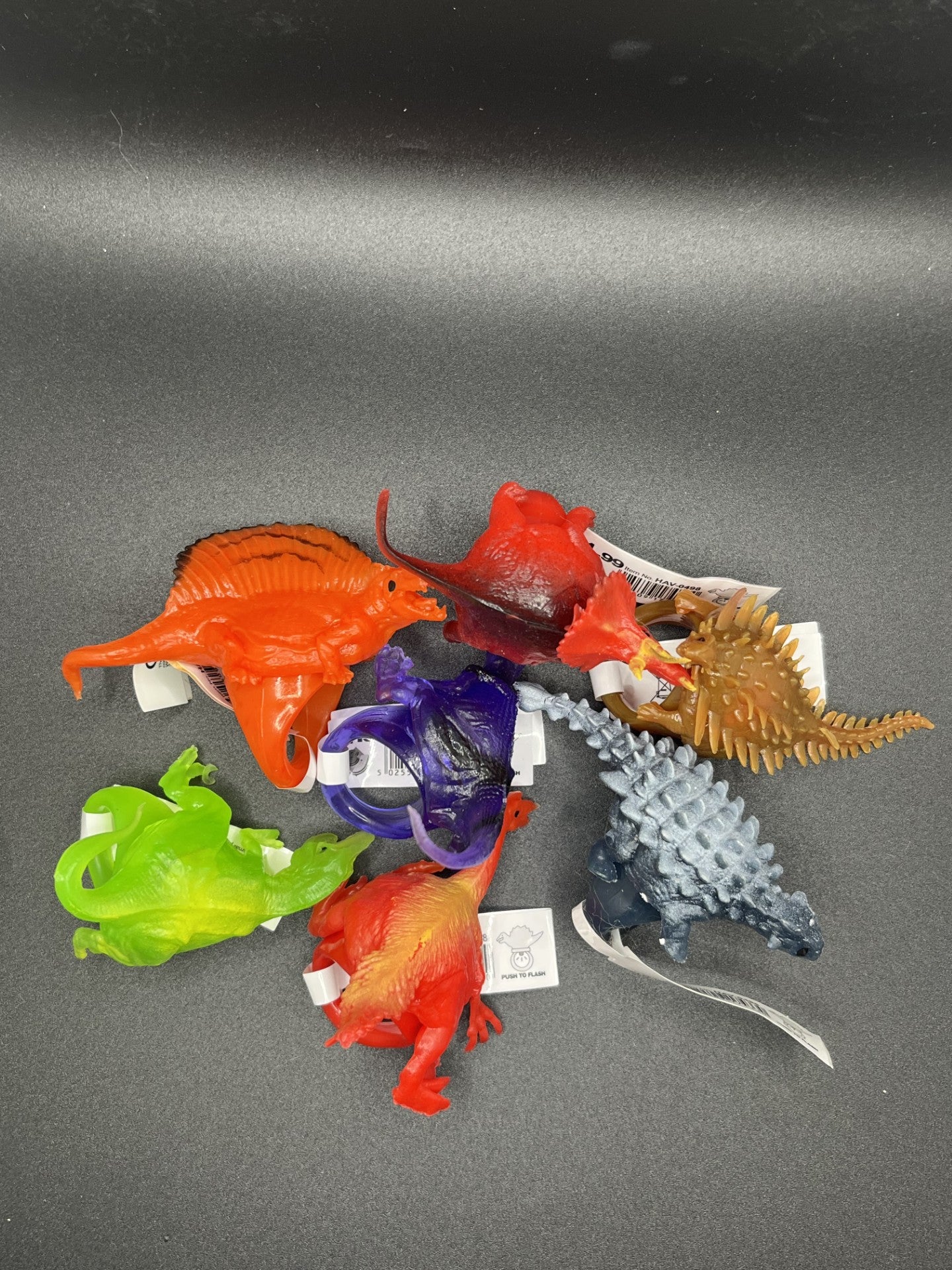 Flashing Dino Rings