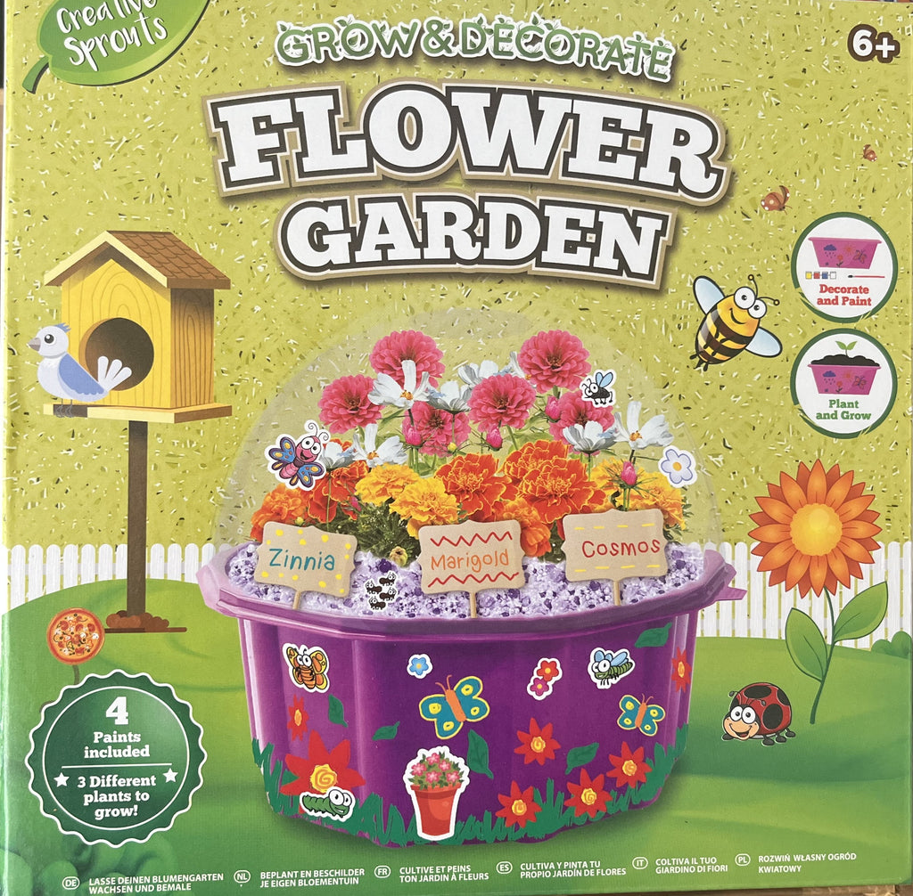Creative Sprouts Grow Your Own Flower Garden Kit