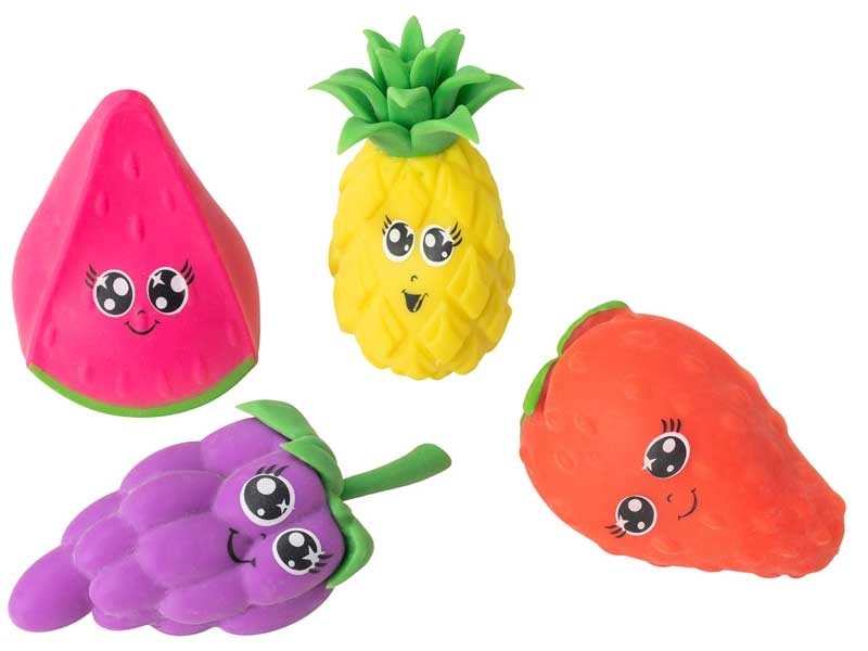 Jokes & Gags Fruity Friends Squishy | Collectable Squeeze & Stretch Fruit Toy