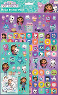 Gabby's Dollhouse Mega Sticker Pack | A4 Sheet, Foil Stickers & Sticker Bag