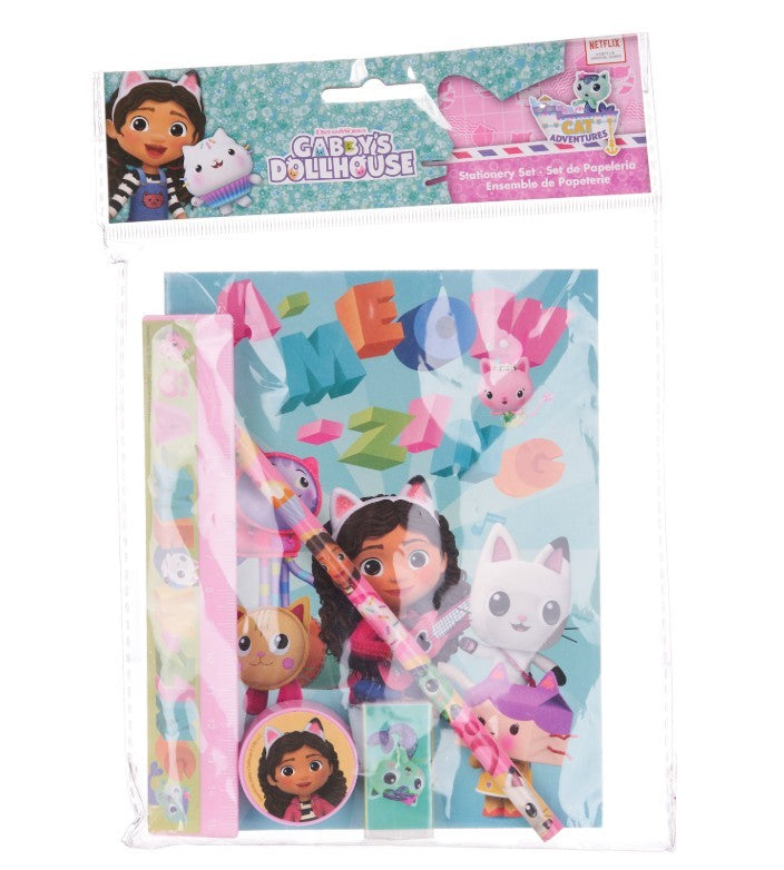 Gabby's Dollhouse Stationery Set