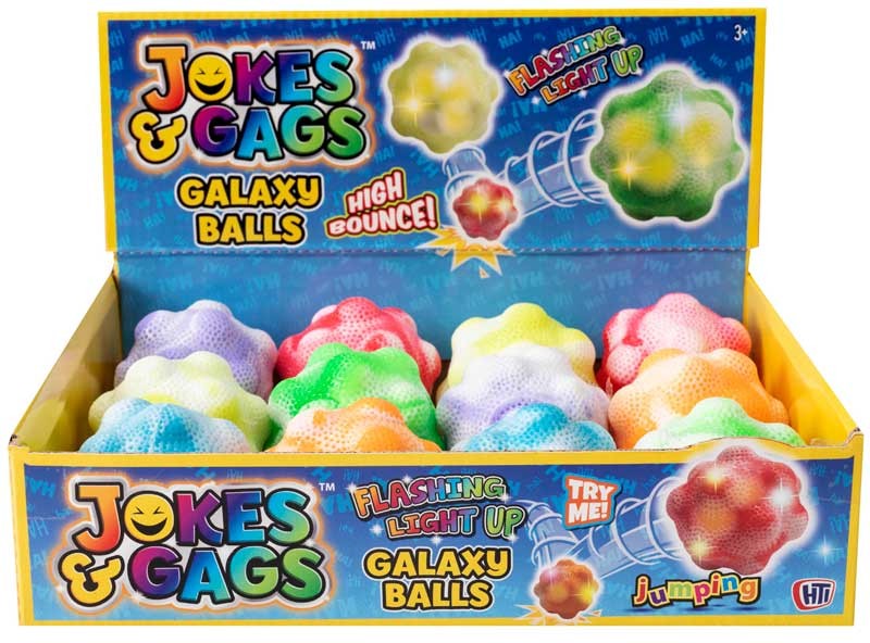 Jokes & Gags Light Up Galaxy Ball
