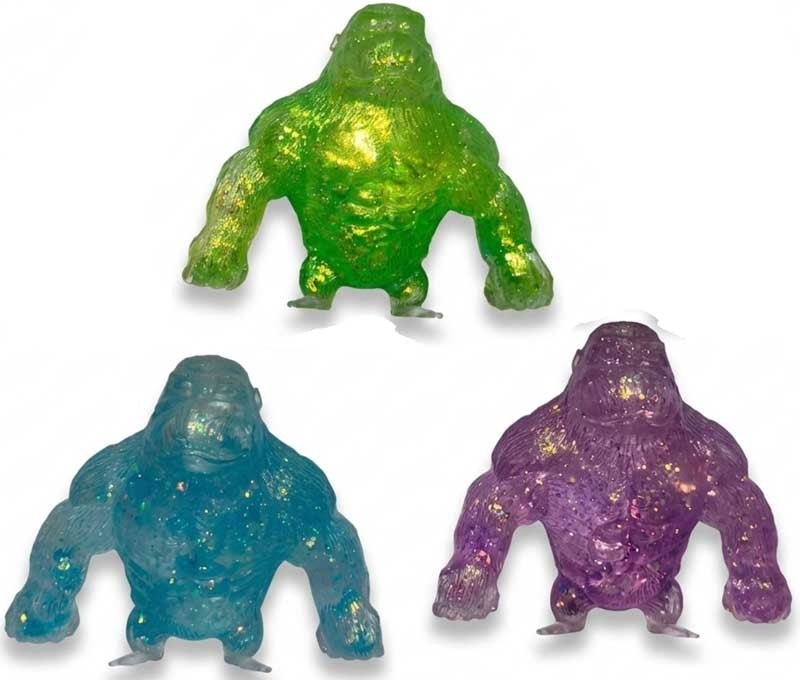 Squish Meez Glitter Gorilla
