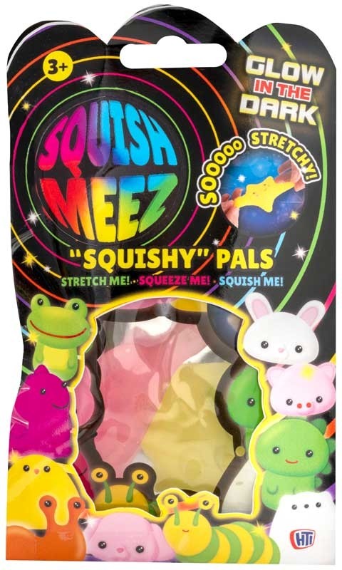 Squish Meez Squishy Pals GLOW in the Dark