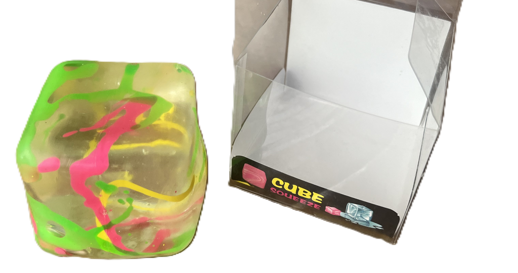 Graffiti Sensory Squidgy Squeeze Cube
