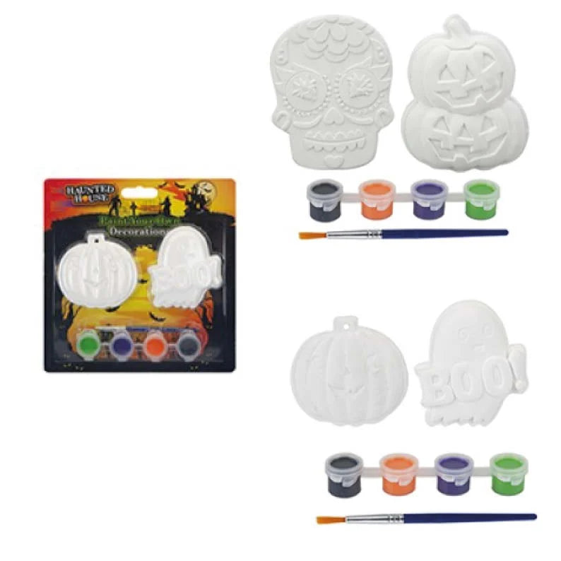 Paint Your Own Halloween Decorations 2pk