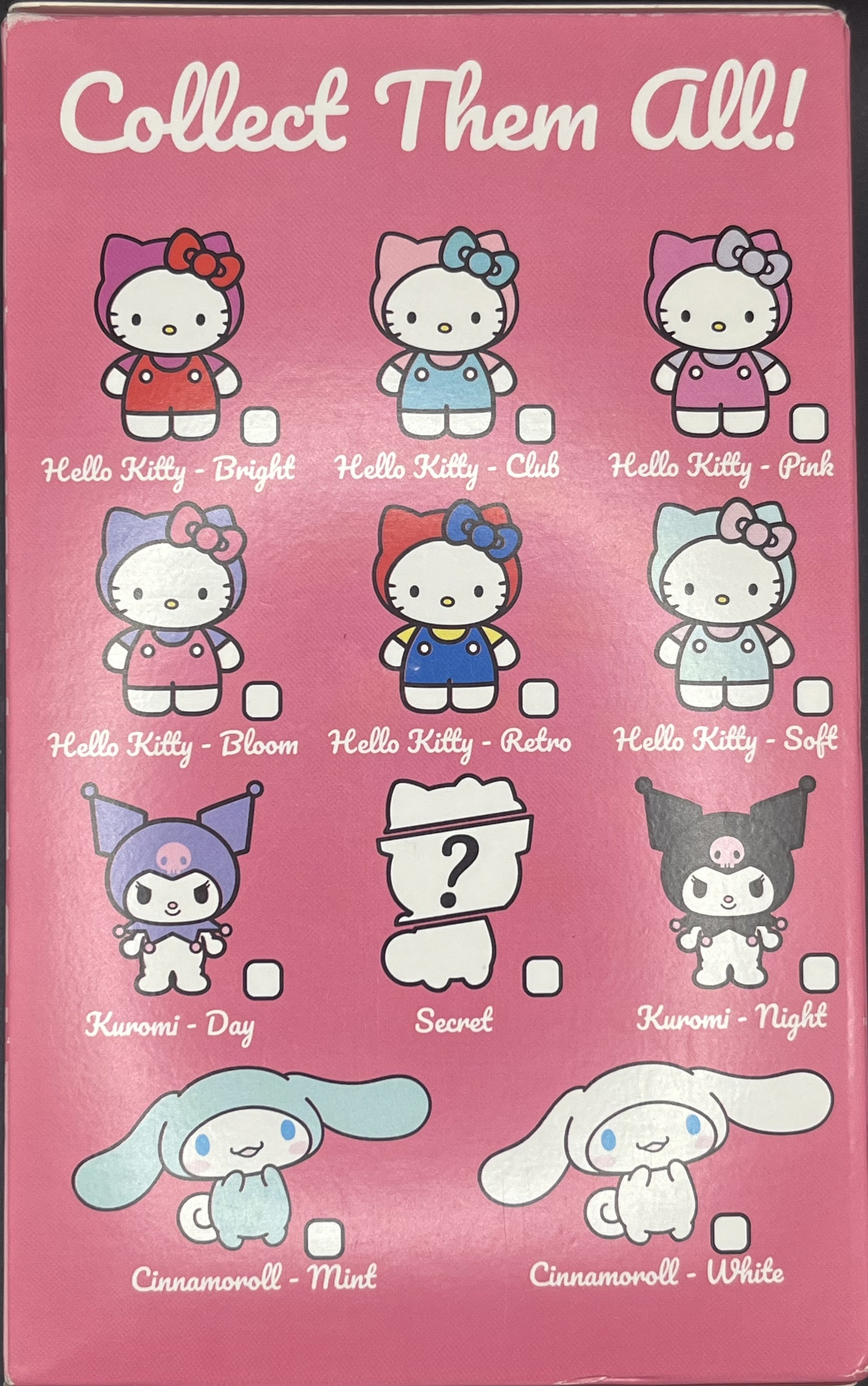 Hello Kitty Plush Keyring Blind Box