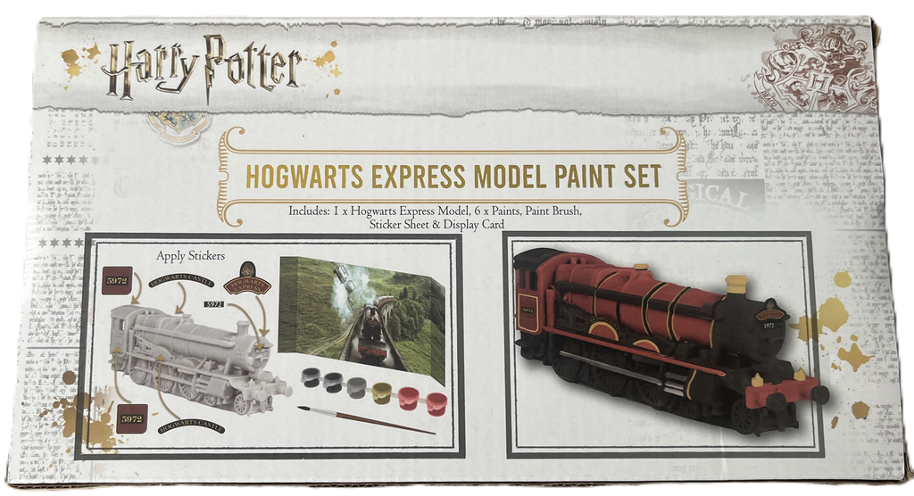 Harry Potter Hogwarts Express Paint Your Own Model Set