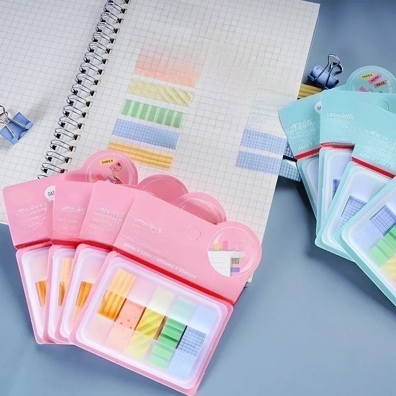 Patterned Index Stickers