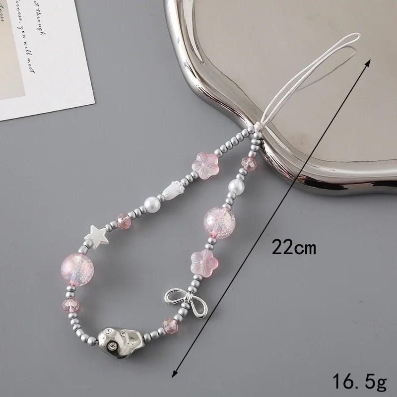 Crackled Balls Phone Charm