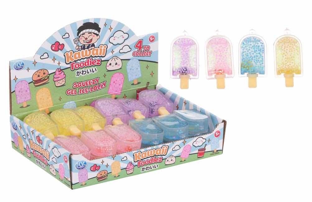 Kawaii Foodiez Squishy Gel Ice-Lolly