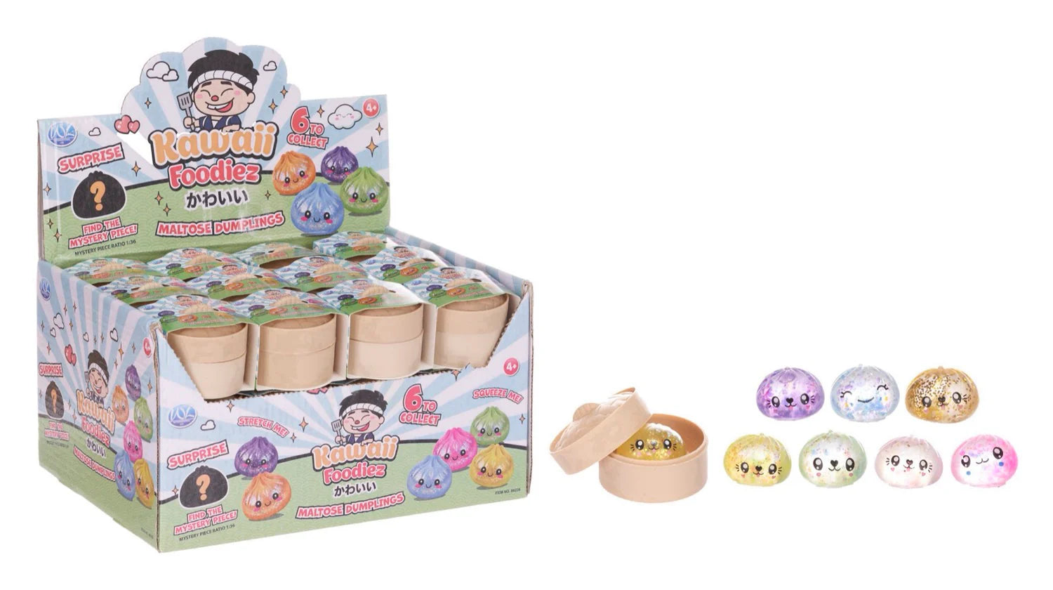 Kawaii Foodiez Maltose Dumpling 3.5cm