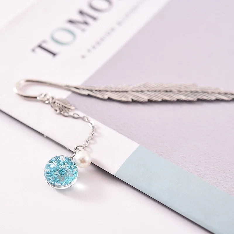 Lake Blue Starry Sky Bookmark