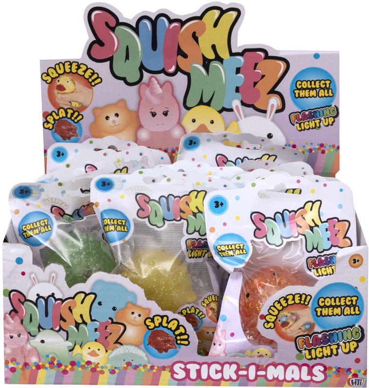 Squish Meez Stick-I-Mals