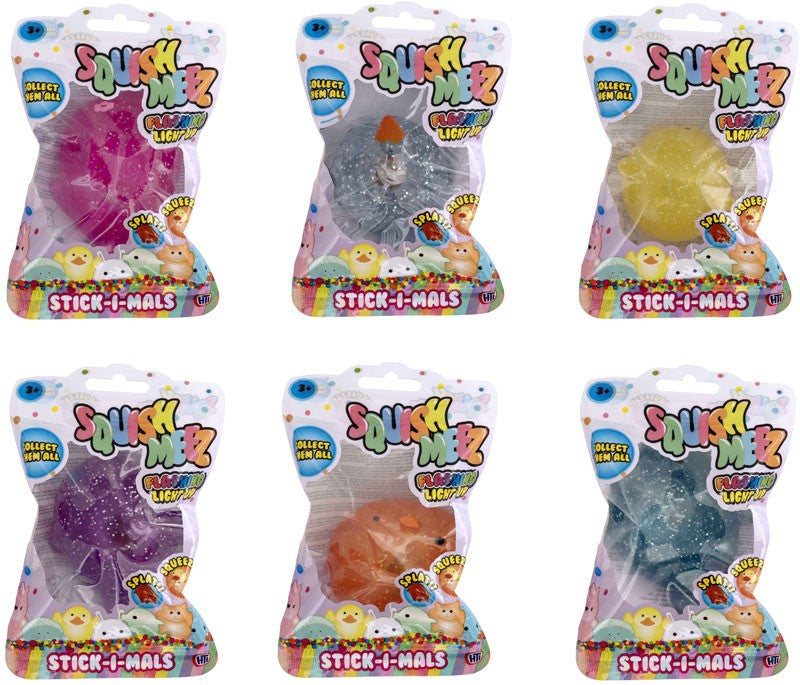 Squish Meez Stick-I-Mals