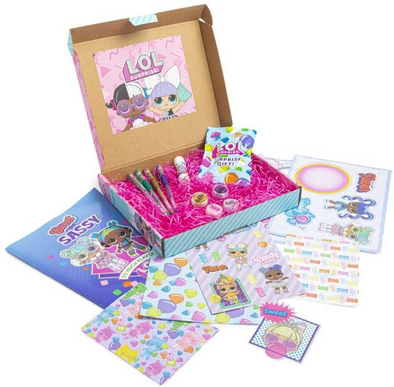 LOL Surprise Scrapbook Set | Stickers, Pens, Glitter & Surprise Blind Bag