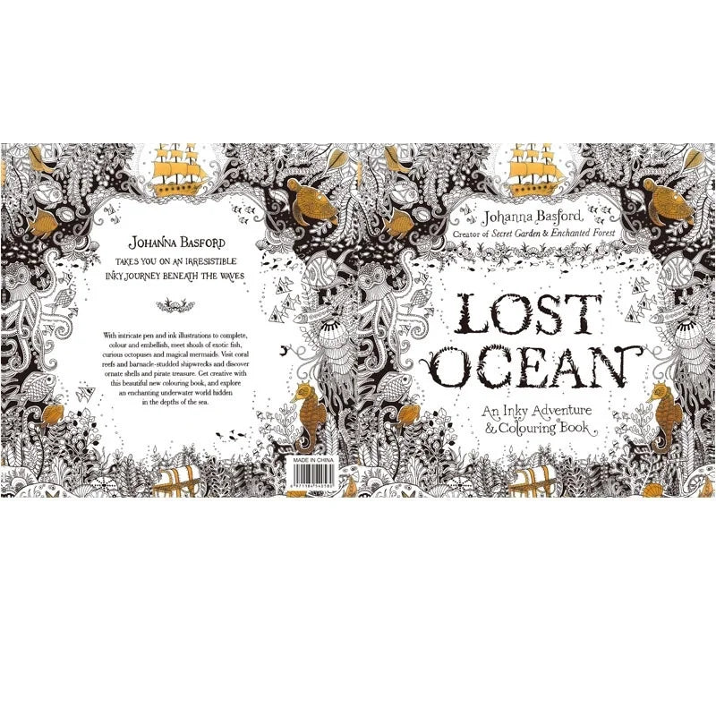 Lost Ocean Colouring Book