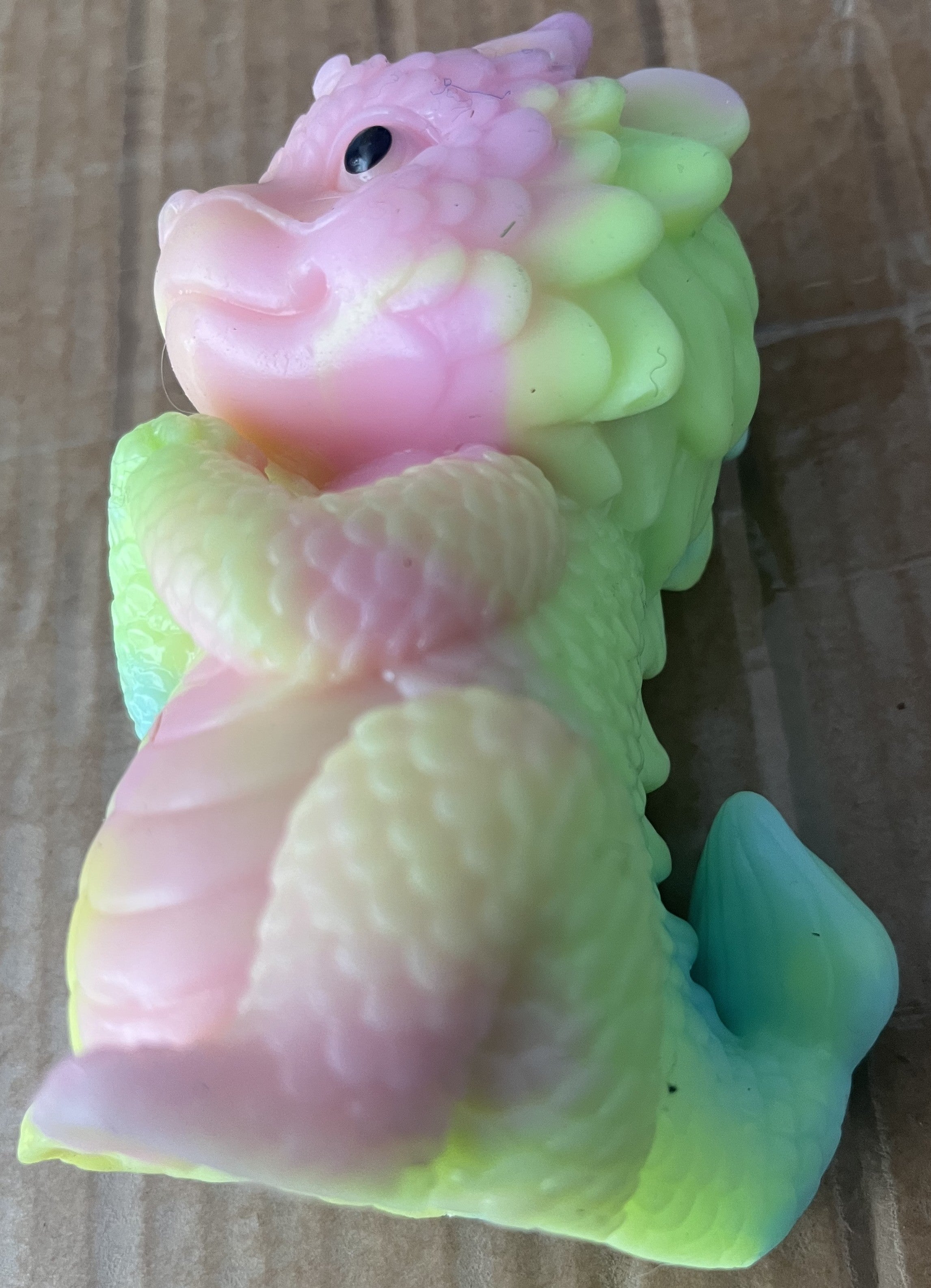 Marble Sensory Sticky Dragon Figure