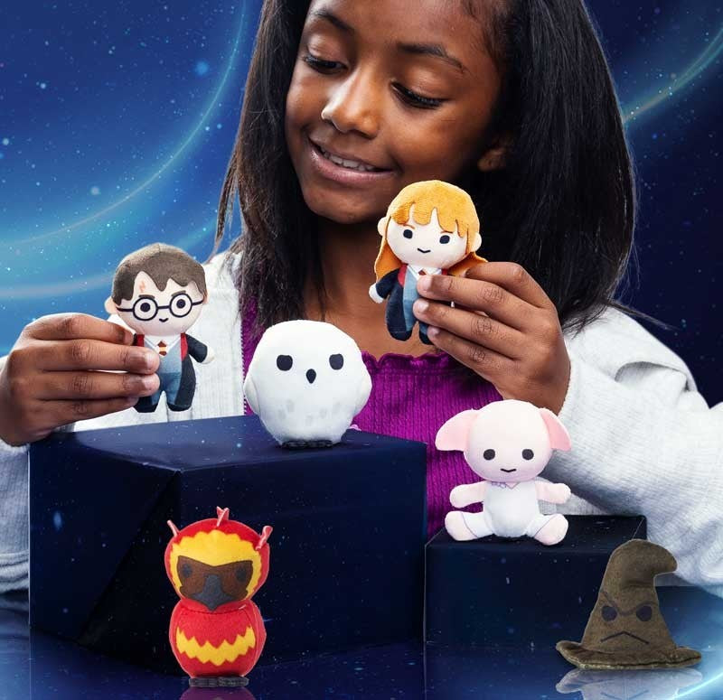 Harry Potter 4 Item Bundle - Paint, Plush, Diary & Crystal Art