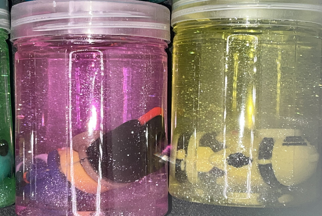 Minion Glitter Slime Tub with Figure