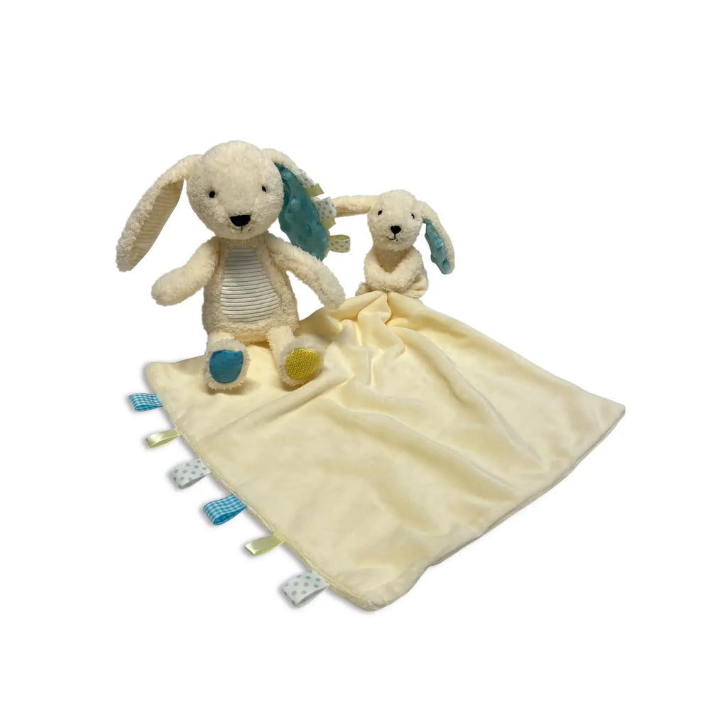 My First Snuggables Bunny & Blankie Gift Set | Sensory Baby Toy