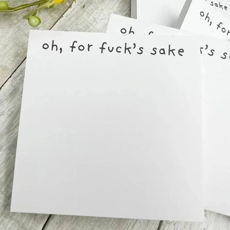 Oh FFS Stick Notes