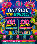 6 Items of Outside Toy Bundle for £10