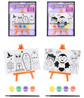 Halloween Paint Art Canvas