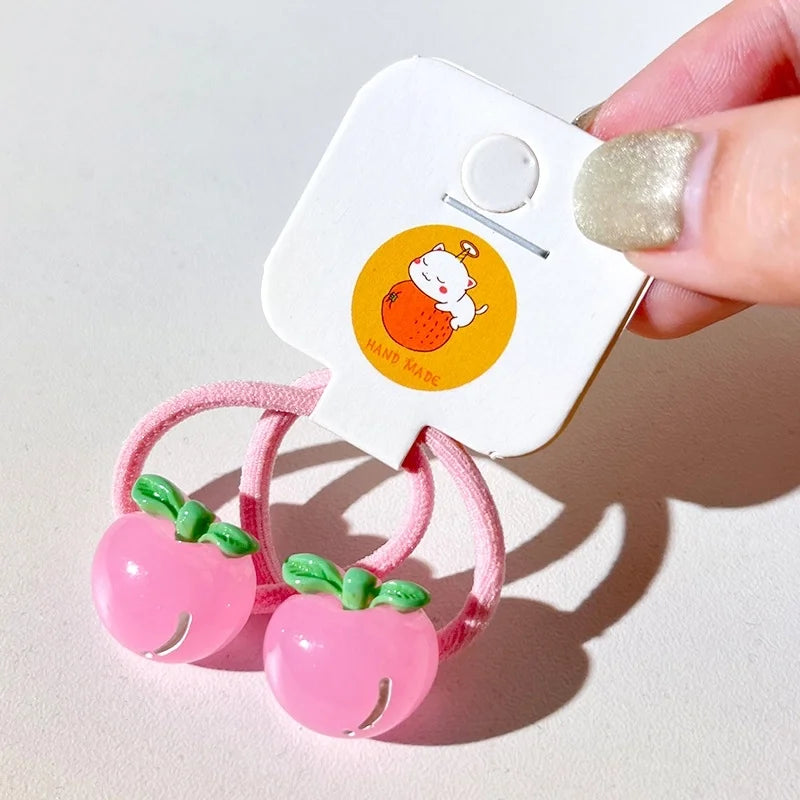 Peaches Hair Tie Set