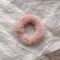 Peach Plush Hair Tie