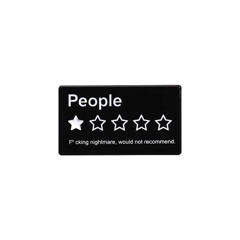 People Brooch