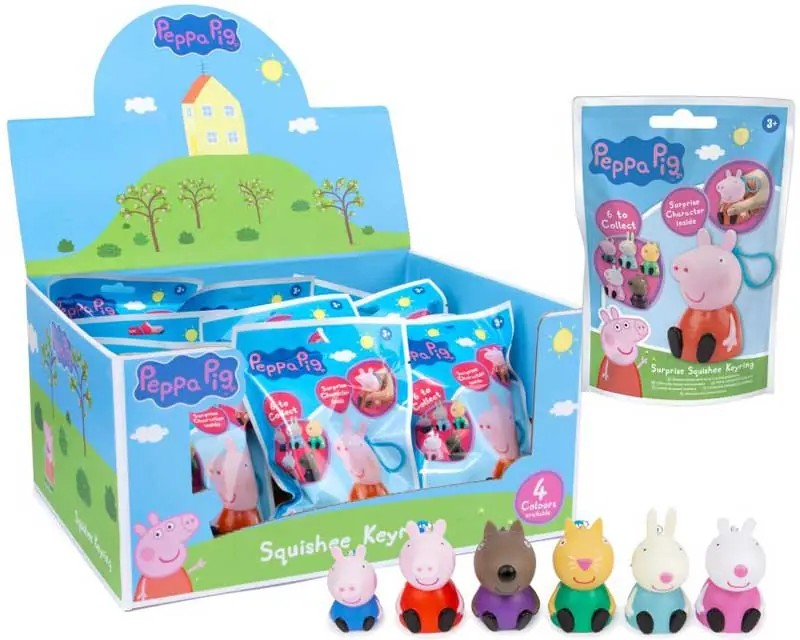 Peppa Pig Squishee Keyring