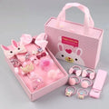 Pink 18 Piece Hair Set