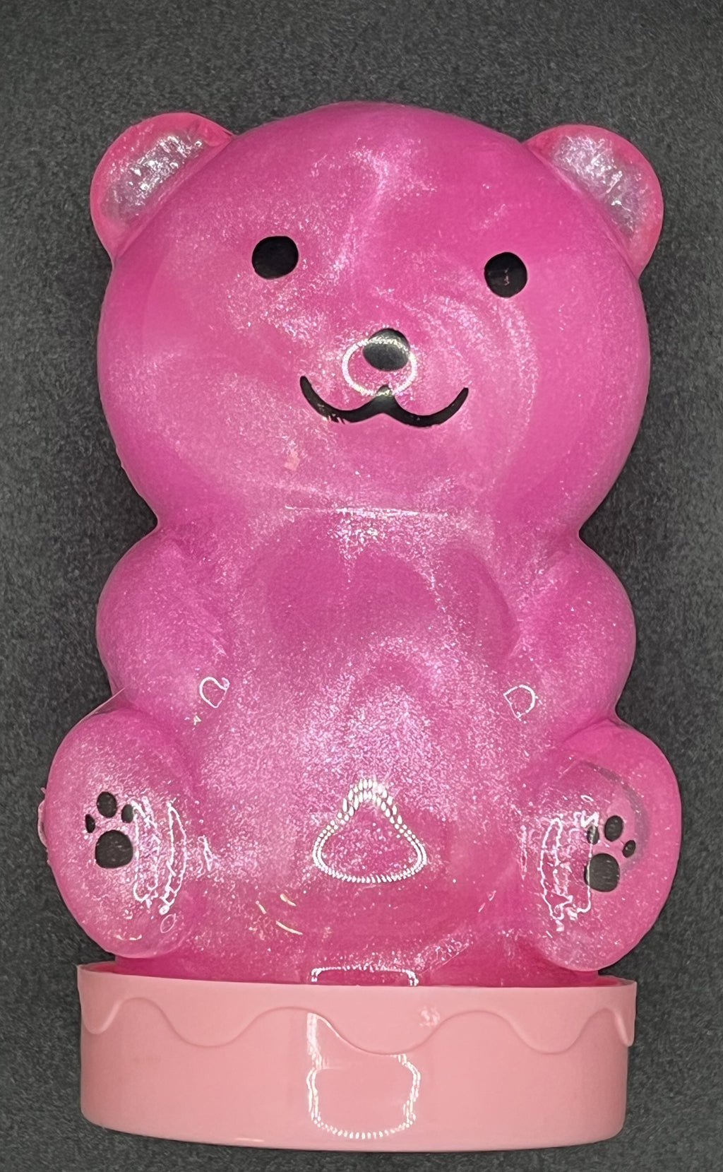 Teddy Bear Glitter Slime Bottles