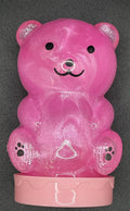 Teddy Bear Glitter Slime Bottles