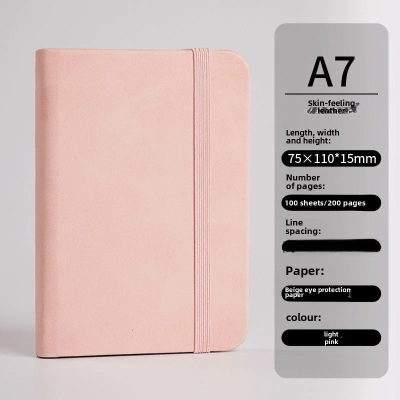 Pink A7 Notebook