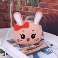 Pink PU Small Rabbit Bag