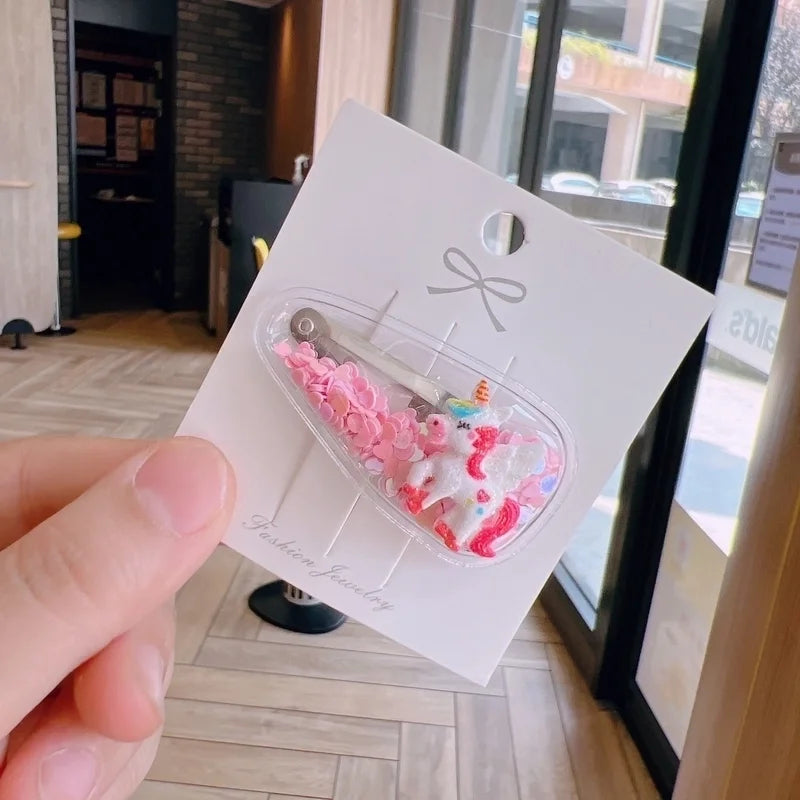 Unicorn Hair Clip