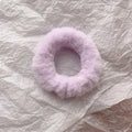 Purple Plush Hair Tie