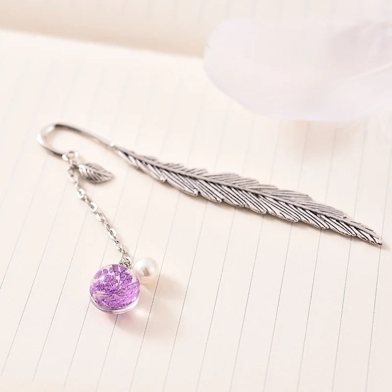 Purple Starry Sky Bookmark