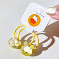 Yellow Rabbit Hair Ties