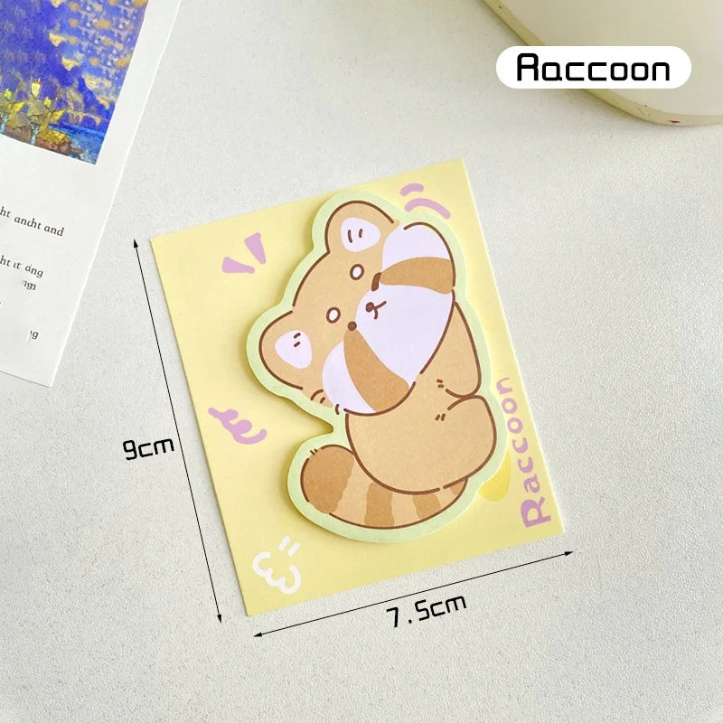 Raccoon Sticky Notes