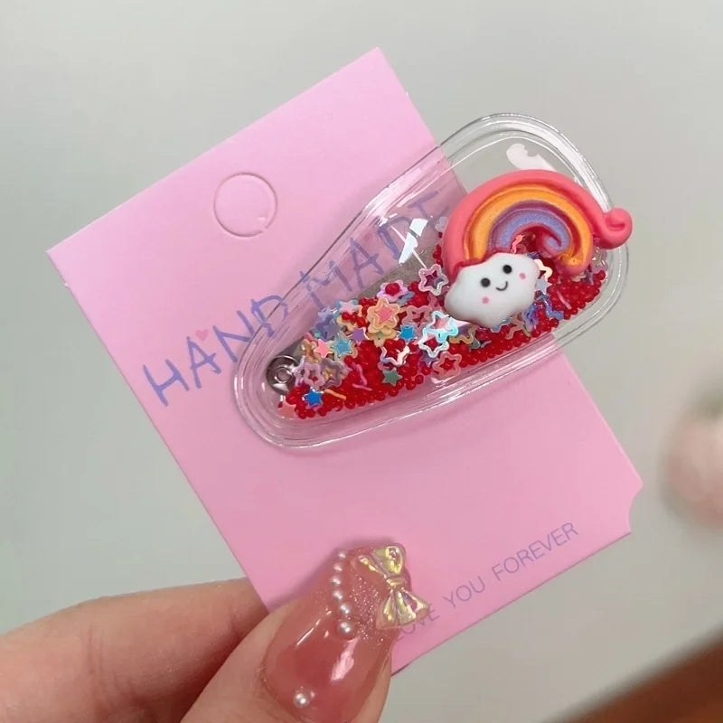 Rainbow Hair Clip