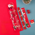 Red Christmas Stationery Set