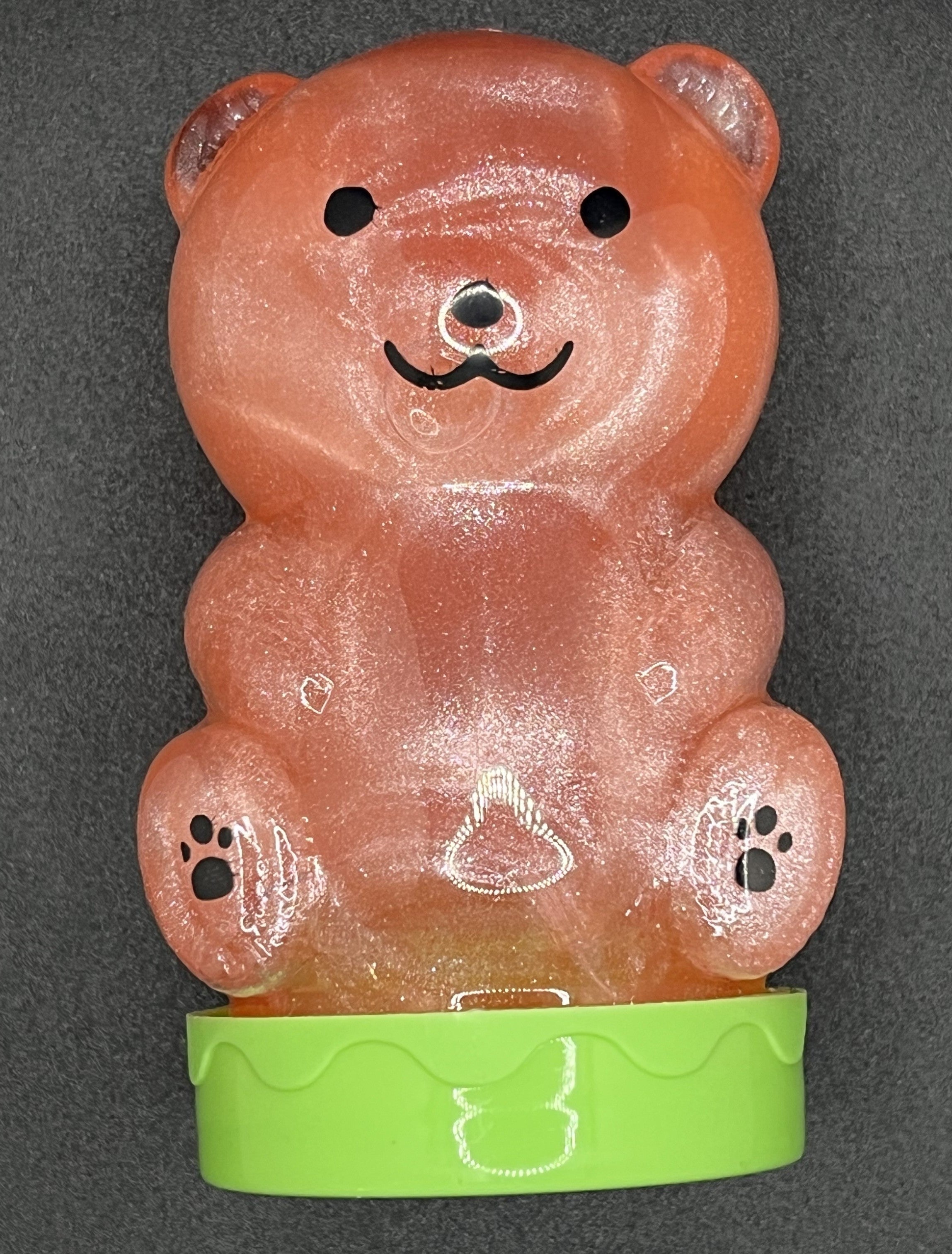 Teddy Bear Glitter Slime Bottles
