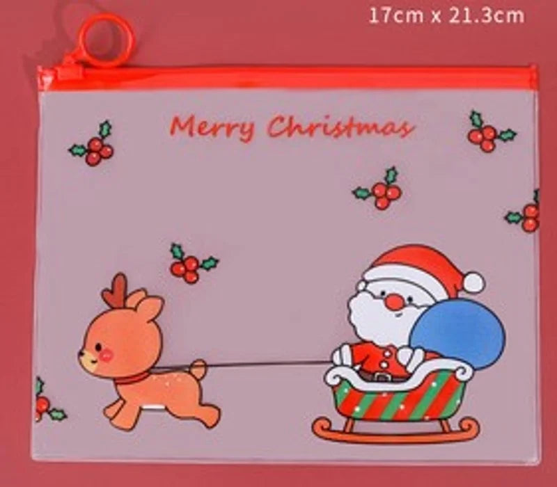 Santa Zipped Bag