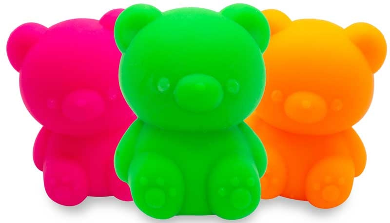 Scrunchems Fruity Neon Squish Bears 🧸🌈
